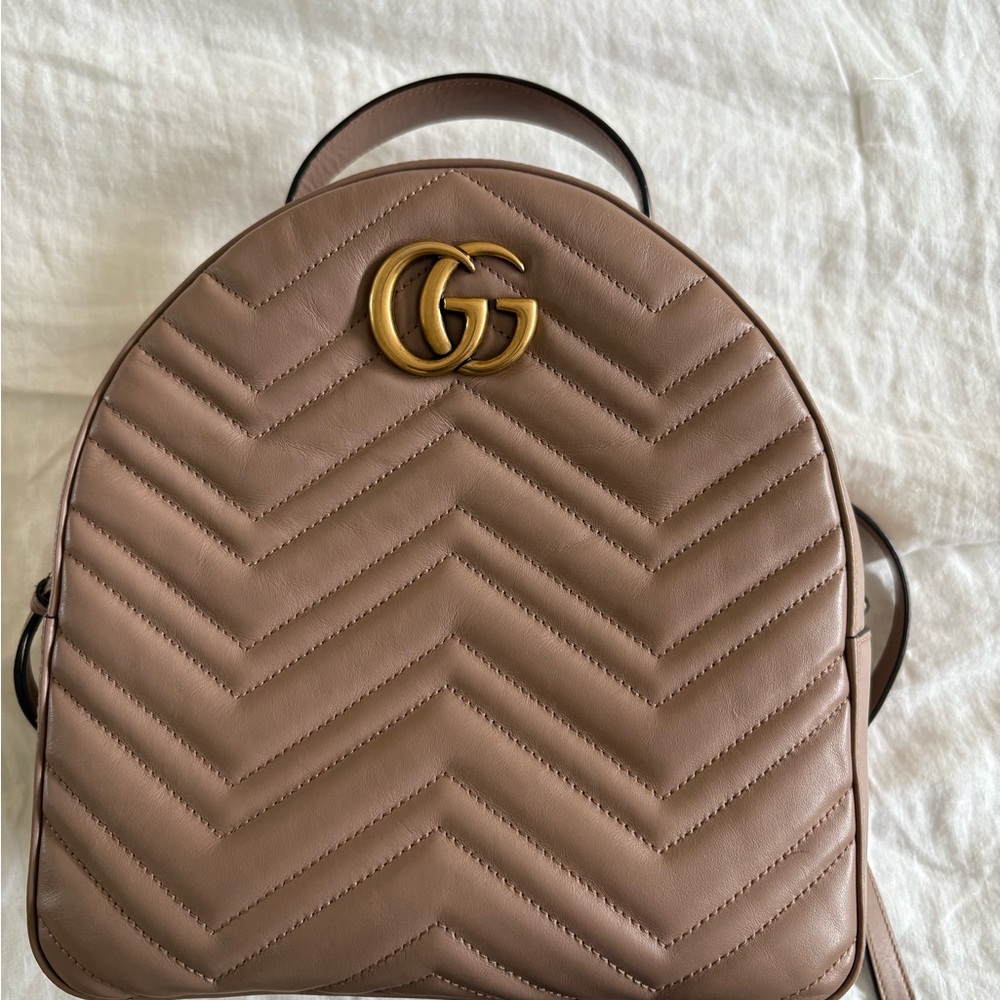 Gucci Beige Backpack